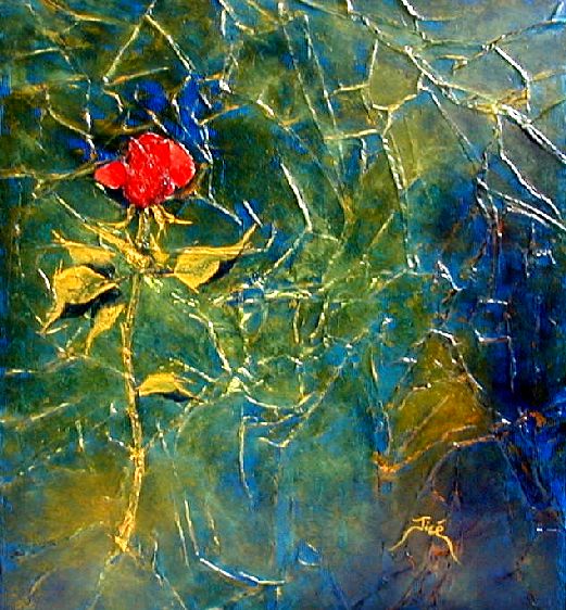 Une rose